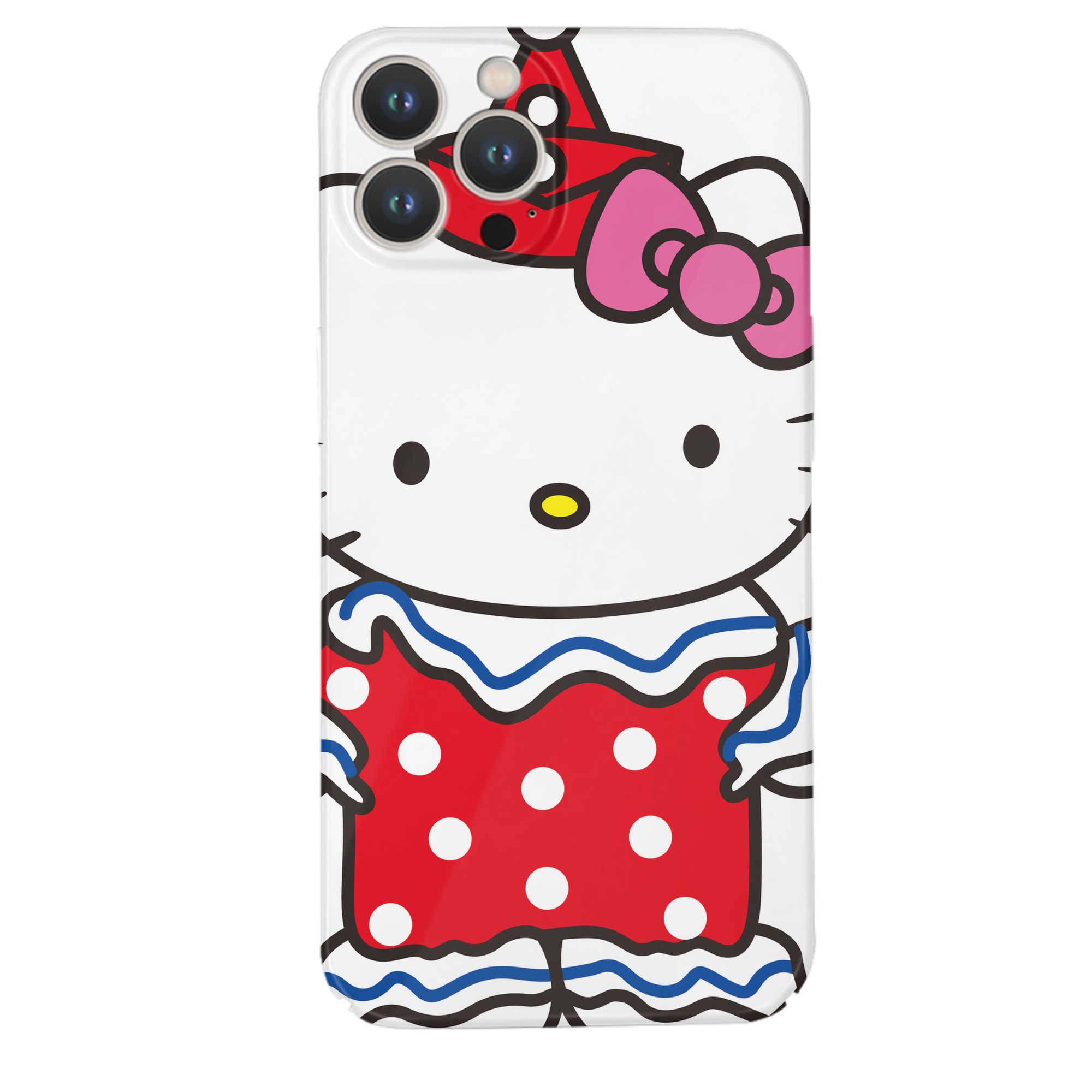 （画像用） Hello Kitty ハローキティ 【iPhone 14シリーズ対応】ハードケース
